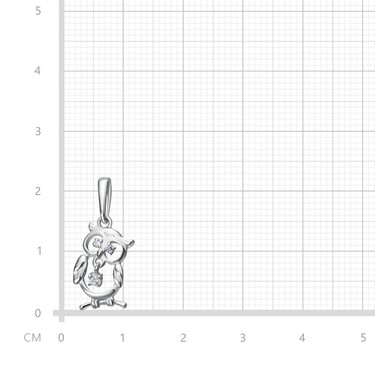 Серебряная подвеска 