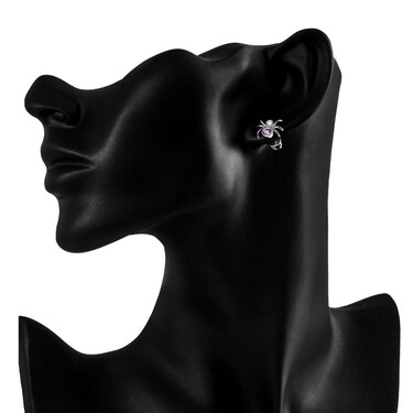 Серебряные серьги пусеты гвоздики 