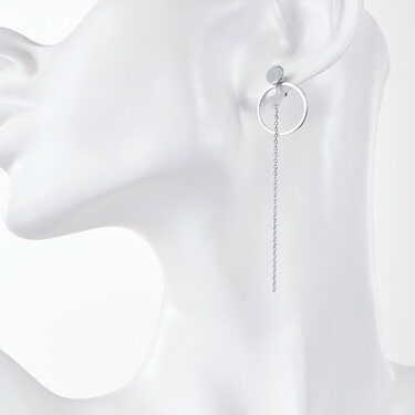 Серебряные серьги / Пусеты / Ассиметричные 