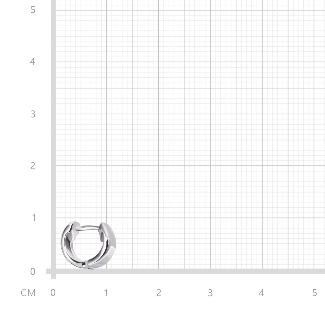 Серьги,Моносерьга,Серьга,Серебро,с вставкой Без вставок,с замком Кольцо,Конго,РОССИЯ
