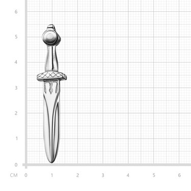 Серебряная подвеска 