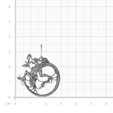 Серебряная подвеска 
