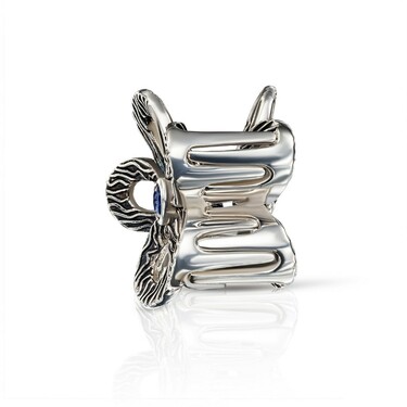 Серебряная женская заколка 