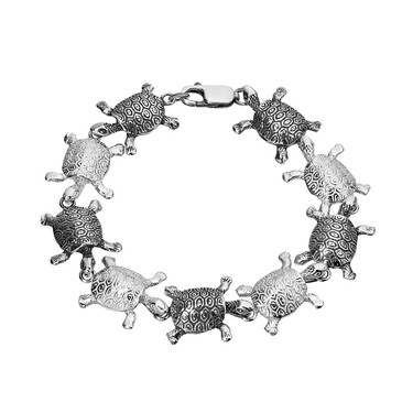 Серебряный женский браслет 