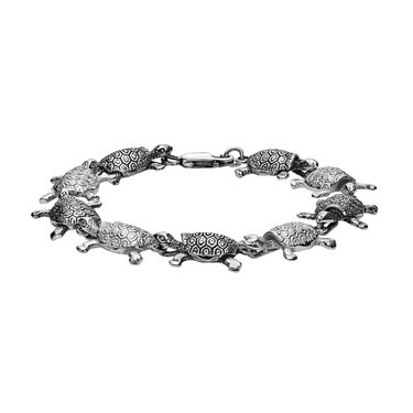 Серебряный женский браслет 