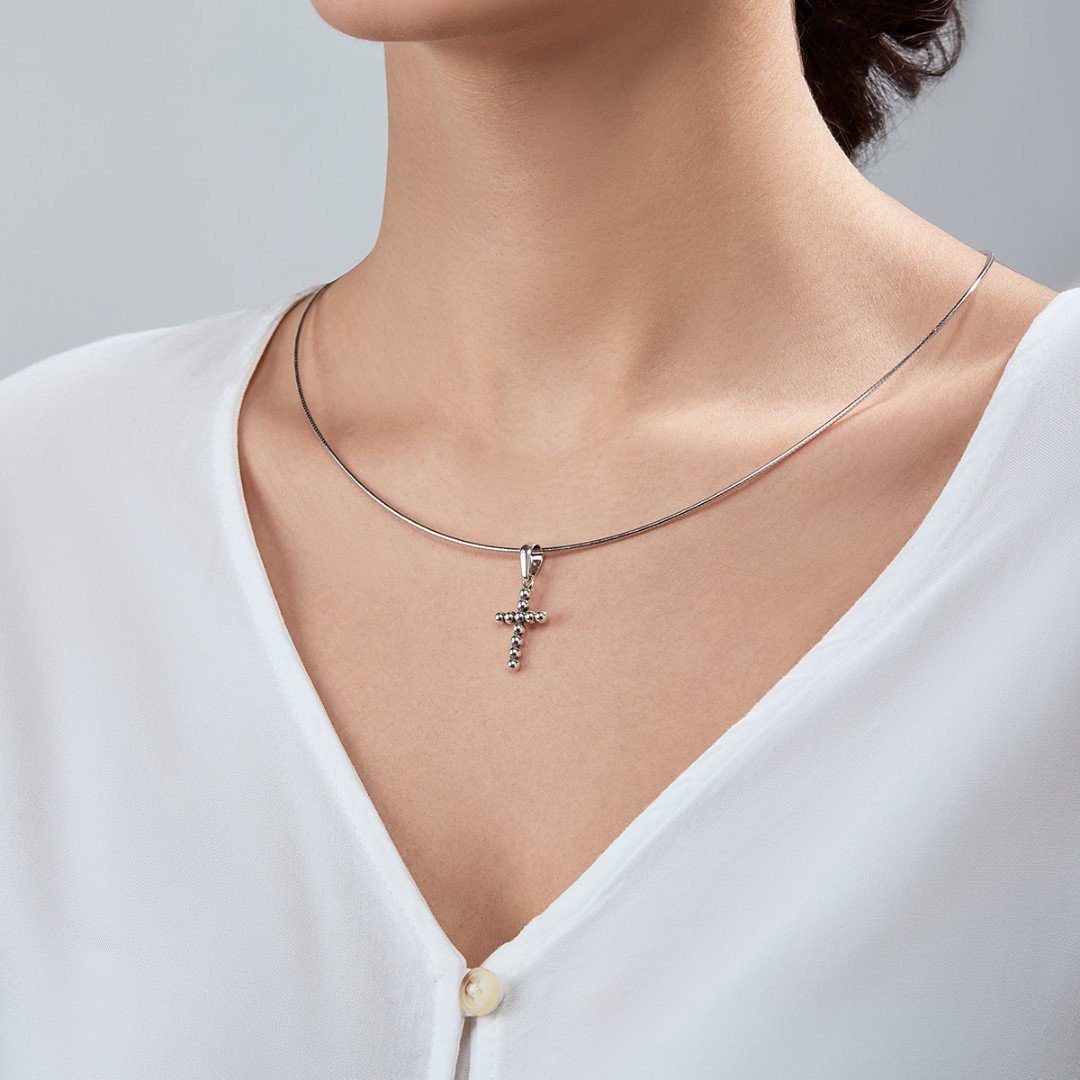 Крест,Подвеска,Талисман,Амулет,Оберег,Серебро,с вставкой Без вставок,РОССИЯ