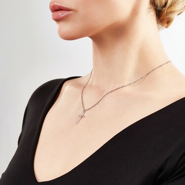 Серебряное колье 