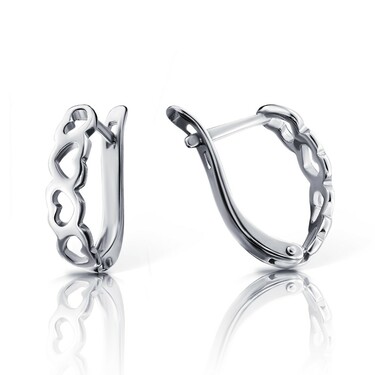 Серебряные серьги 