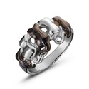 Серебряное кольцо  Кольцо,Серебро,с вставкой Без вставок,РОССИЯ