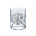 Набор рюмок с серебряной вставкой  Серебро,Стекло,РОССИЯ