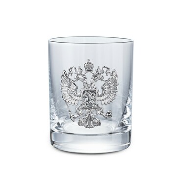 Набор рюмок  6 шт. с серебряной вставкой 