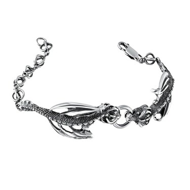 Серебряный мужской браслет 