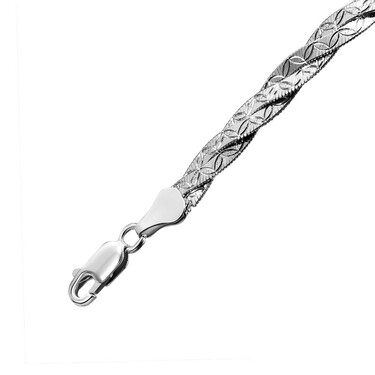 Серебряный женский браслет 