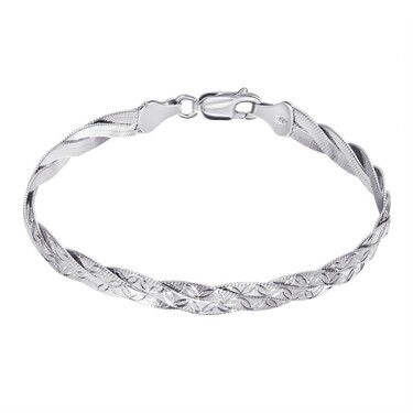 Серебряный женский браслет 