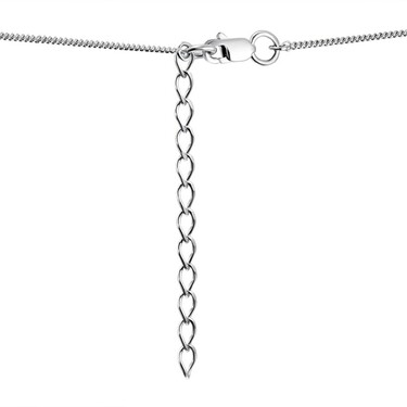 Серебряное женское колье 