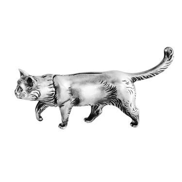 Серебряная статуэтка 