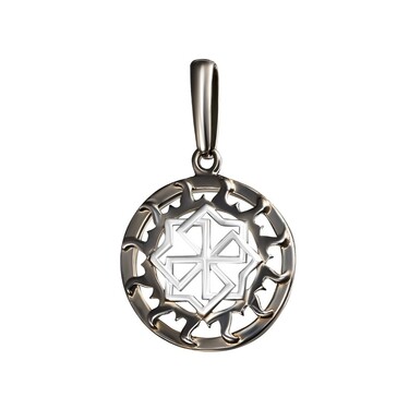 Серебряная подвеска-оберег 