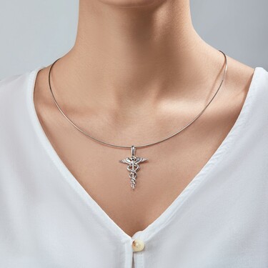 Серебряная подвеска 