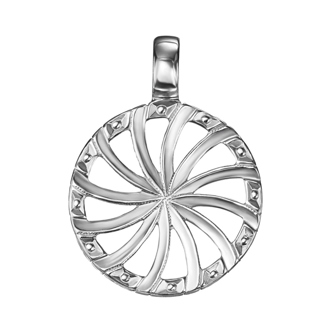 Серебряная подвеска Подвеска,Кулон,Талисман,Амулет,Оберег,Тотем,Серебро,с вставкой Без вставок,РОССИЯ