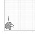 Серебряная подвеска  подвеска,амулет,Оберег,Талисман,Кулон,Тотем,Серебро,с вставкой Без вставок,РОССИЯ