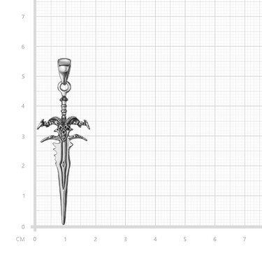 Серебряная подвеска 