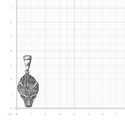 Серебряная подвеска  подвеска,амулет,Оберег,Талисман,Кулон,Тотем,Серебро,с вставкой Без вставок,РОССИЯ