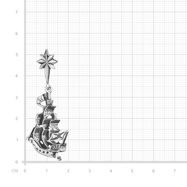 Серебряная подвеска 