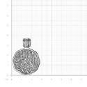 Серебряная подвеска  Подвеска,Кулон,Талисман,Амулет,Оберег,Серебро,с вставкой Без вставок,РОССИЯ