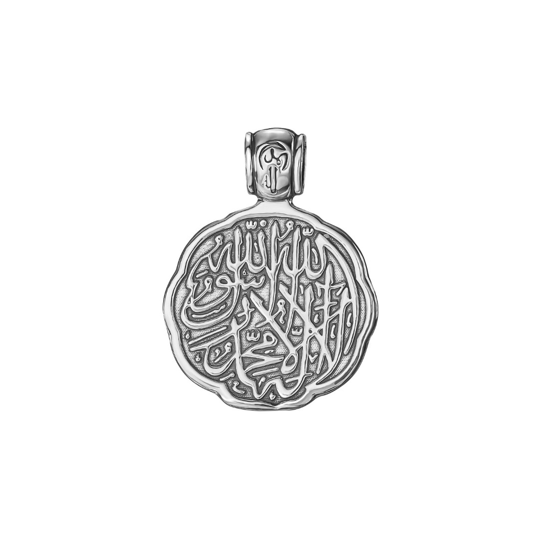 Серебряная подвеска  Подвеска,Кулон,Талисман,Амулет,Оберег,Серебро,с вставкой Без вставок,РОССИЯ