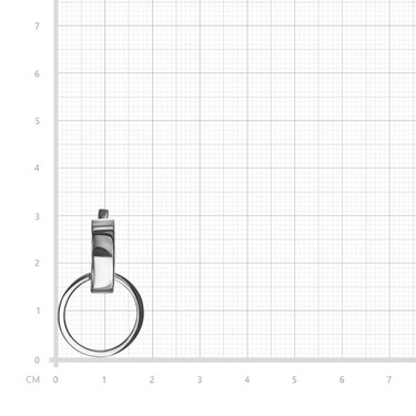 Серебряные женские серьги с подвесками кольцами, родирование