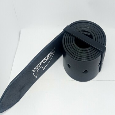 Пряжка-нож пояс «Православие» - «Златоустовская роспись», натуральная кожа, подарочный комплект