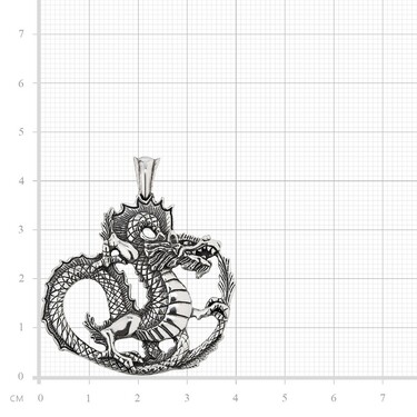 Серебряная подвеска 