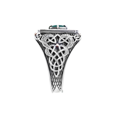 Серебряный мужской перстень 