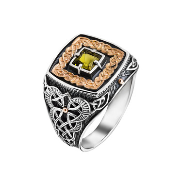 Серебряный мужской перстень 