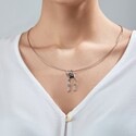 Серебряная маленькая подвеска  подвеска,амулет,Оберег,Талисман,Кулон,Тотем,Серебро,с вставкой Без вставок,РОССИЯ