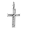 Серебряный крест  нательный Крест,Серебро,РОССИЯ