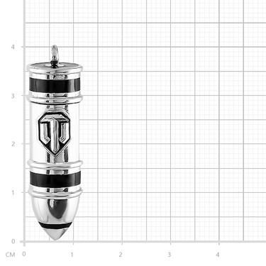 Серебряная подвеска 