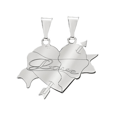 Серебряный кулон 