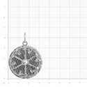 Подвеска,Кулон,Талисман,Амулет,Оберег,Тотем,Серебро,с вставкой Без вставок,РОССИЯ