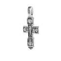 Крест,Подвеска,Оберег,Серебро,с вставкой Без вставок,РОССИЯ