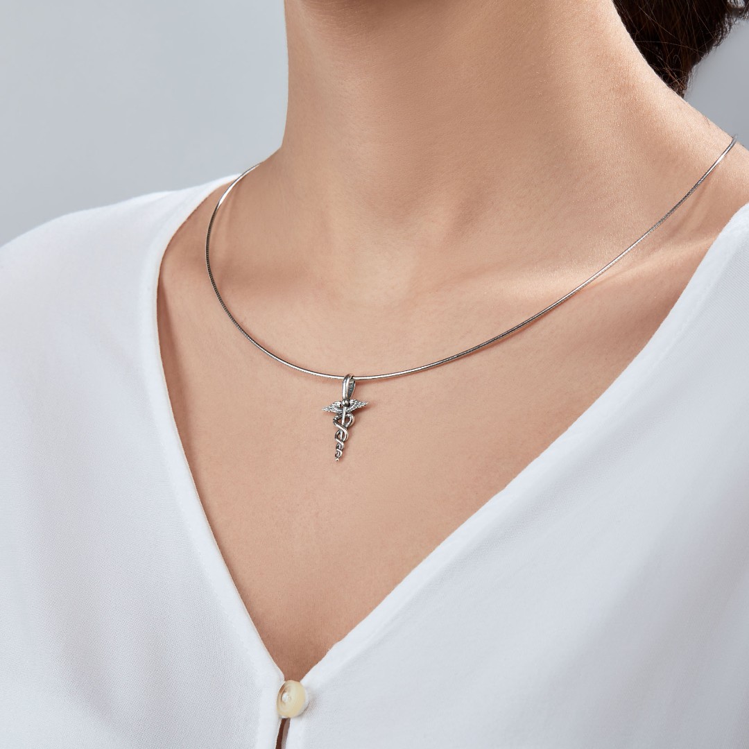 Серебряная подвеска Подвеска,Оберег,Серебро,с вставкой Без вставок,РОССИЯ