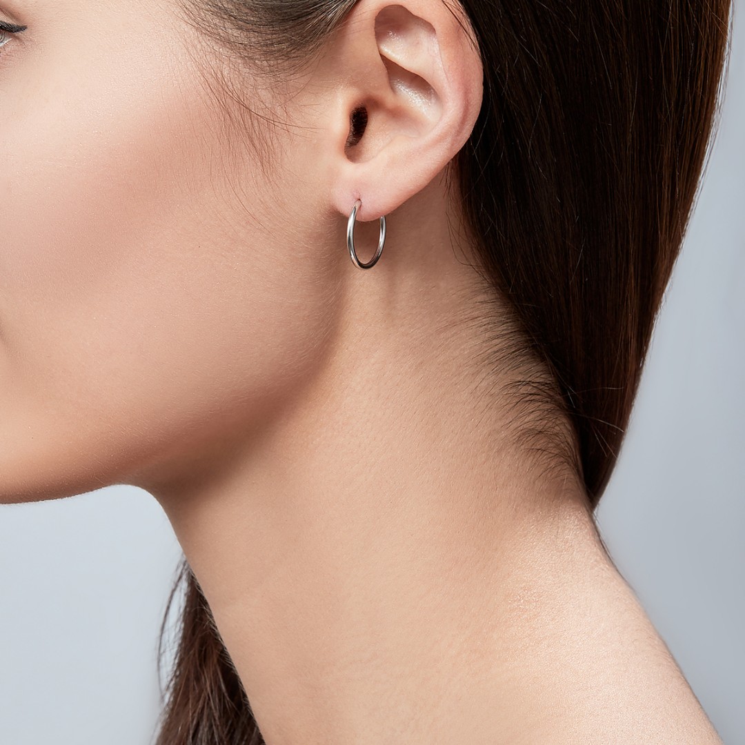 Серьги,Серебро,с вставкой Без вставок,с замком Конго,РОССИЯ