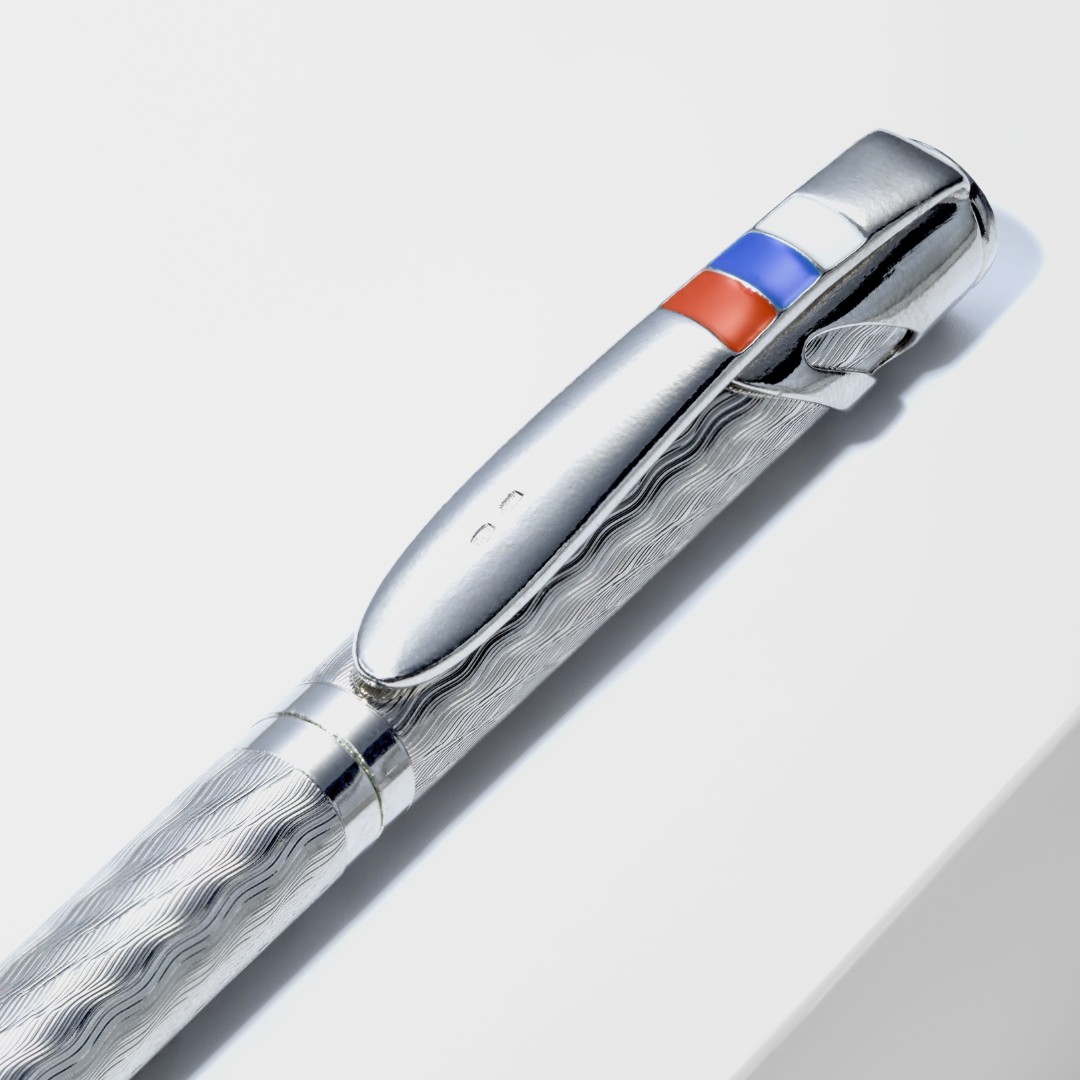 Ручка,Серебро,РОССИЯ