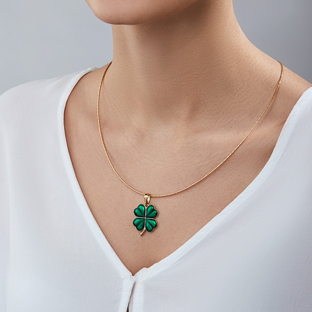 Подвеска,Серебро,с вставкой Эмаль Зеленая цвета,РОССИЯ