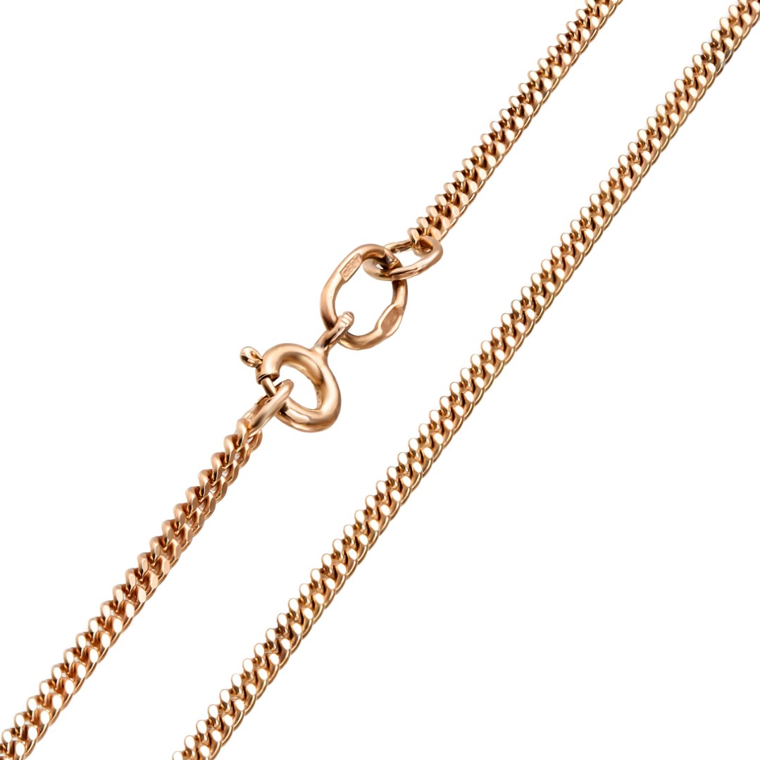 Серебряная цепочка плетение панцирь, ширина 2 мм, позолота Цепочка на шею,Серебро,с вставкой Без вставок,с замком Карабинный,РОССИЯ