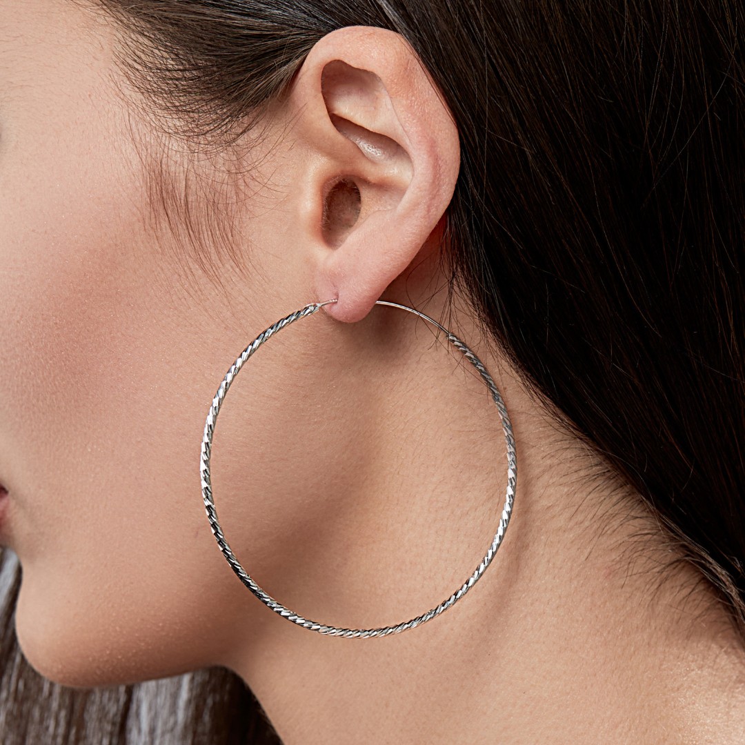 Серьги,Серебро,с вставкой Без вставок,с замком Конго,КИТАЙ