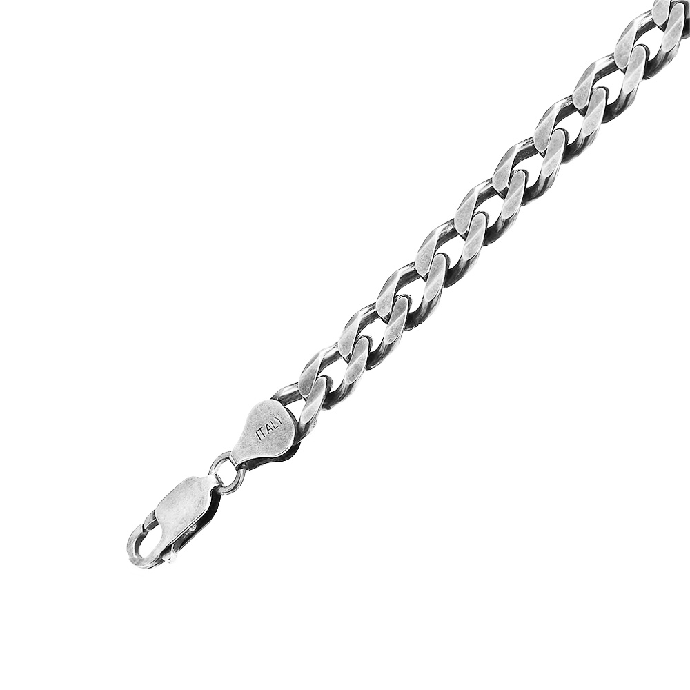 Цепочка на шею,Серебро,с вставкой Без вставок,с замком Карабинный,ИТАЛИЯ