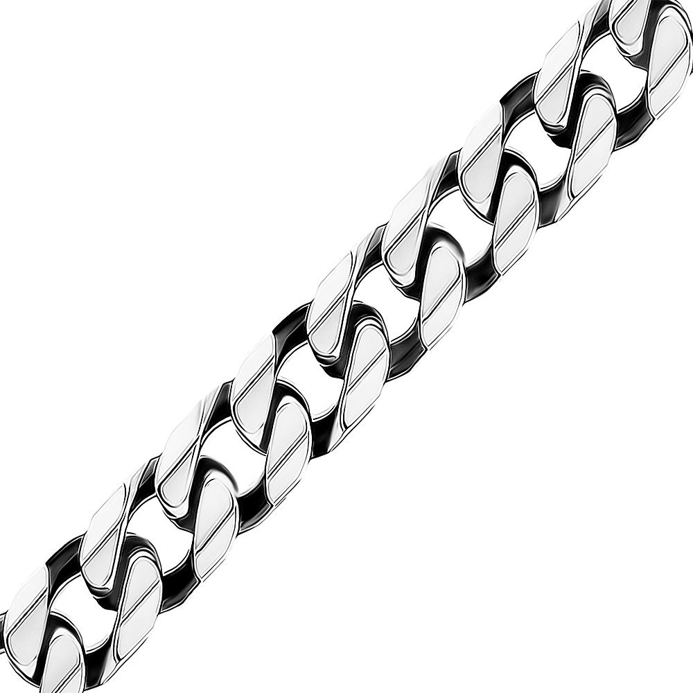 Цепочка на шею,Серебро,с вставкой Без вставок,с замком Карабинный,ИТАЛИЯ